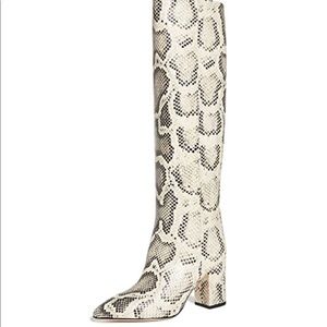 Paris Texas Python Boots 80mm Heel
